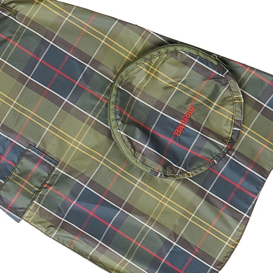 Barbour Packable Tartan Dog Coat Classic Tartan