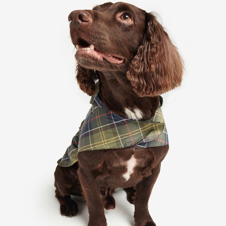 Barbour Packable Tartan Dog Coat Classic Tartan