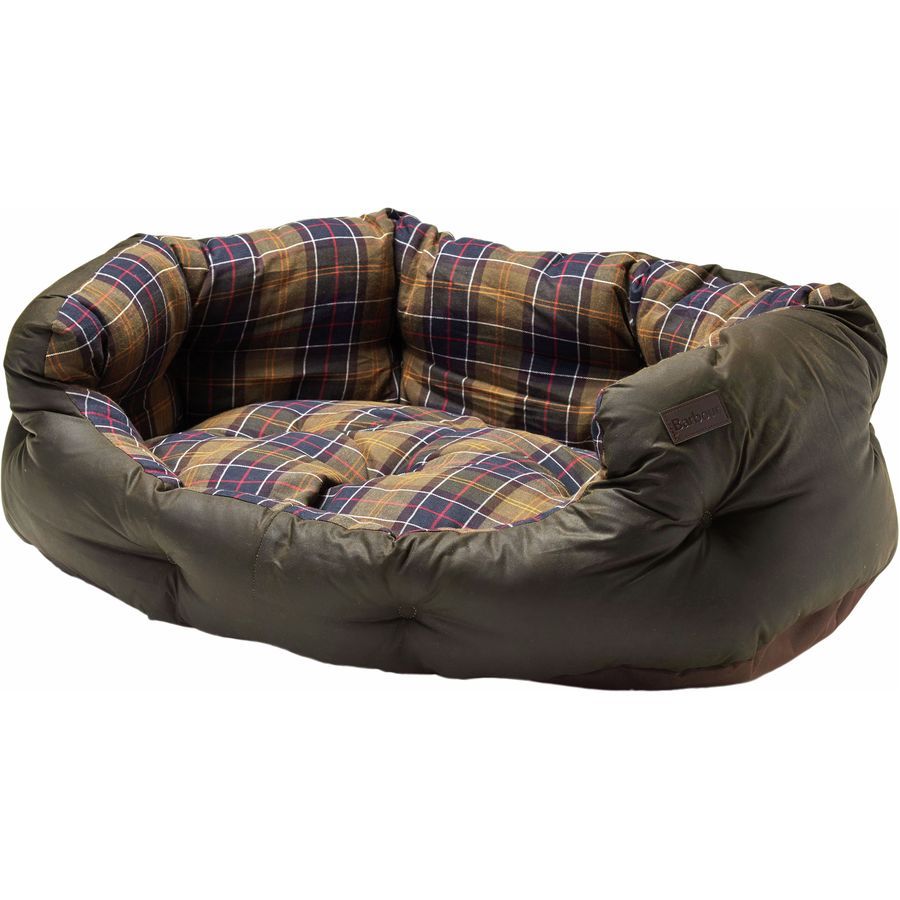 Barbour Wax/Cotton Dog Bed Classic/Olive