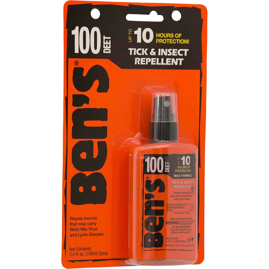 Ben's 100 Max Tick & Insect Repellent 3.4oz Pump Spray One Color