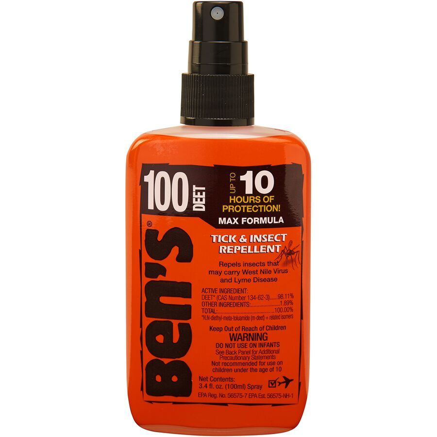 Ben's 100 Max Tick & Insect Repellent 3.4oz Pump Spray One Color