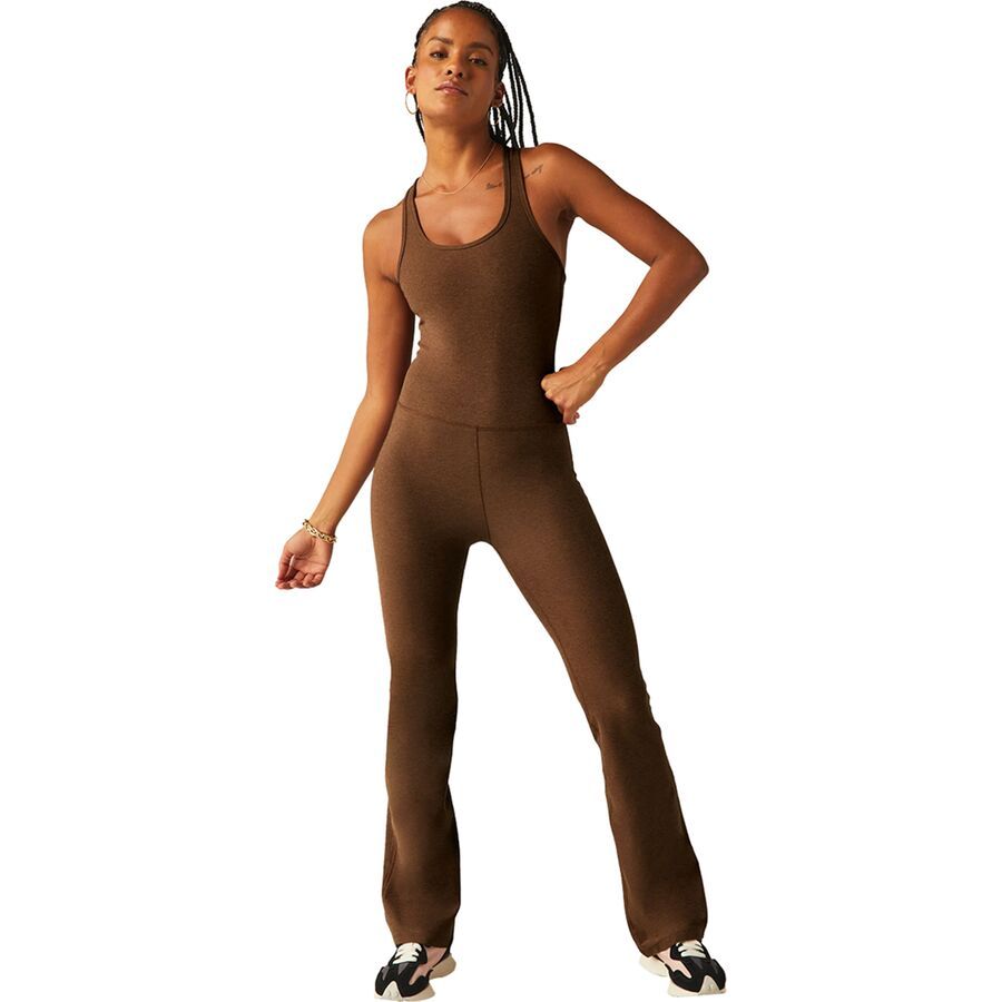 Beyond Yoga Spacedye All Around Jumpsuit - Women's Bold Mocha Heather