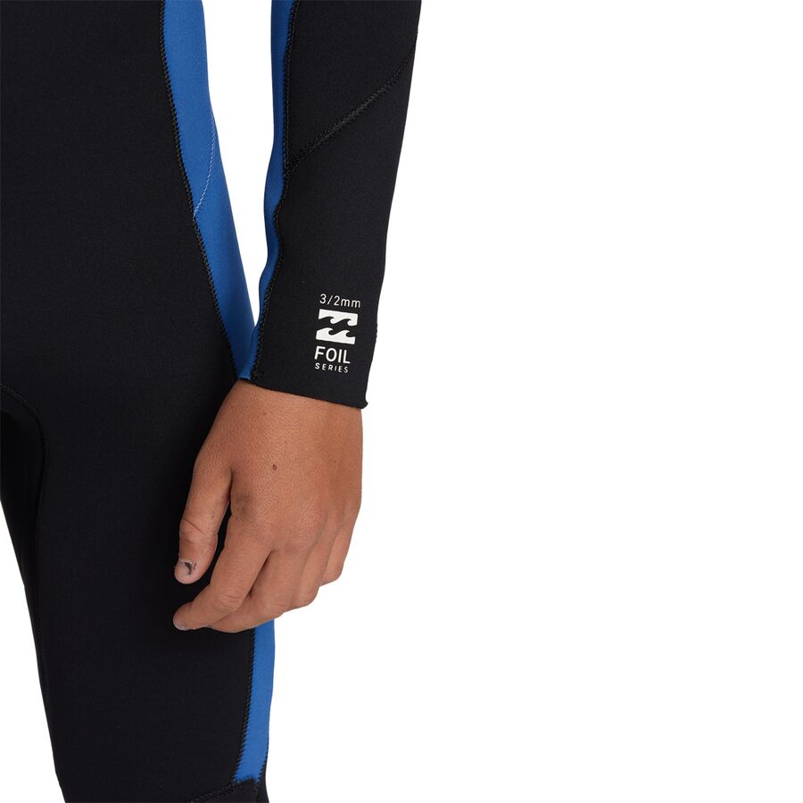 Billabong 302 Foil BZ GBS Fullsuit - Boys' Mid Blue