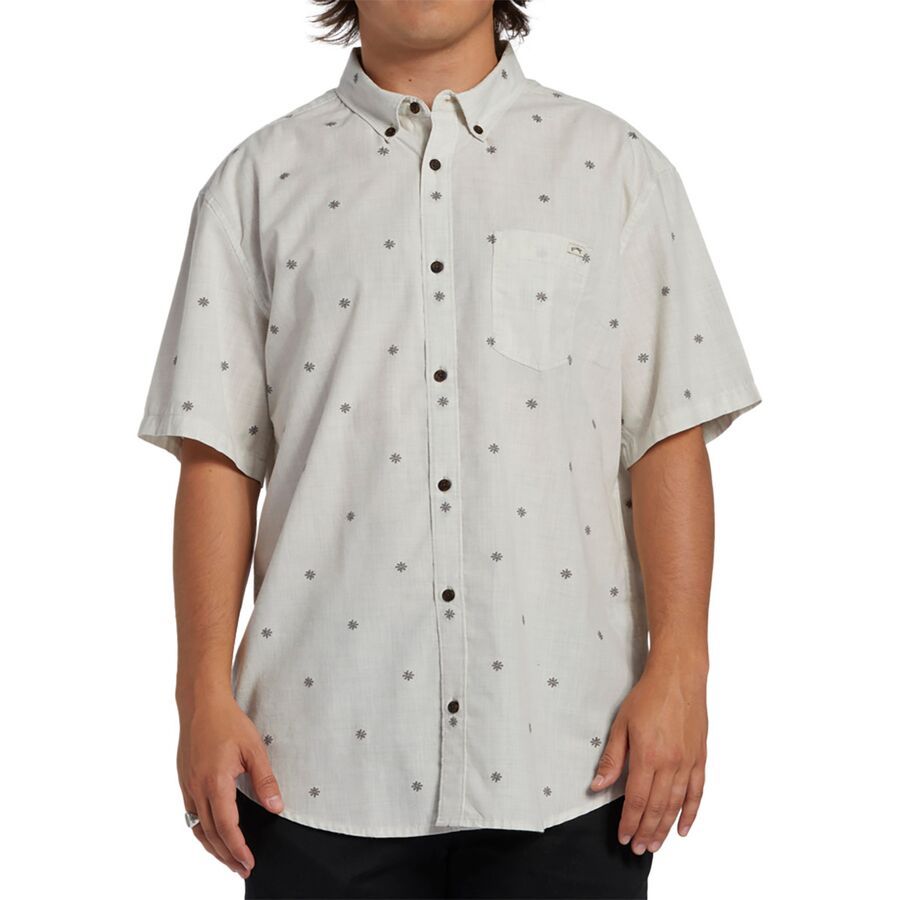 Billabong All Day Jacquard Short-Sleeve Shirt - Men's Chino