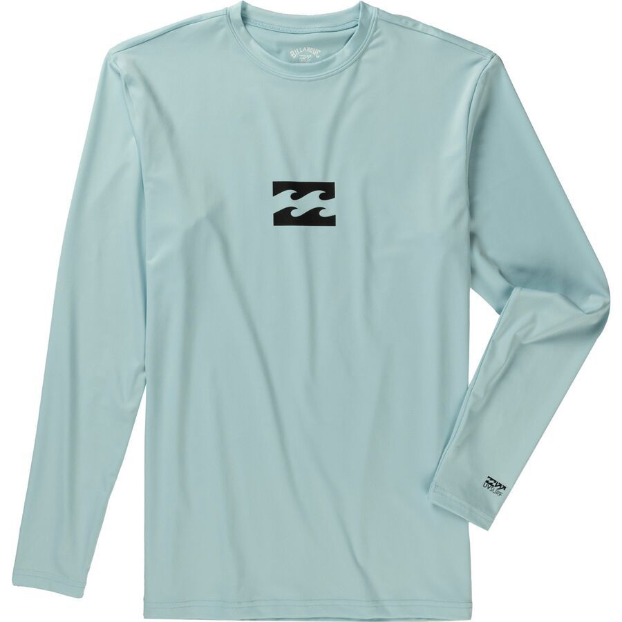 Billabong All Day Wave LF Long-Sleeve Rashguard - Men's Coastal Blue
