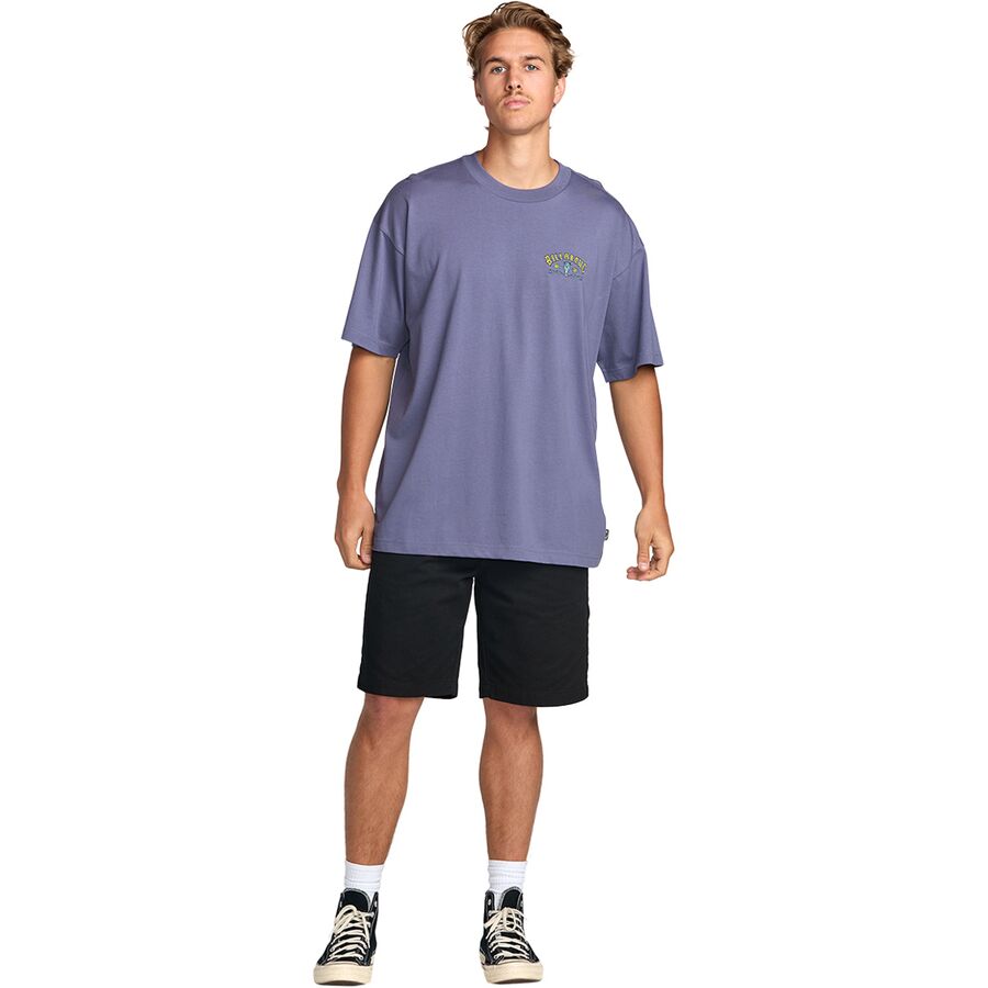 Billabong Raging Bull Regular T-Shirt - Men's Lavender