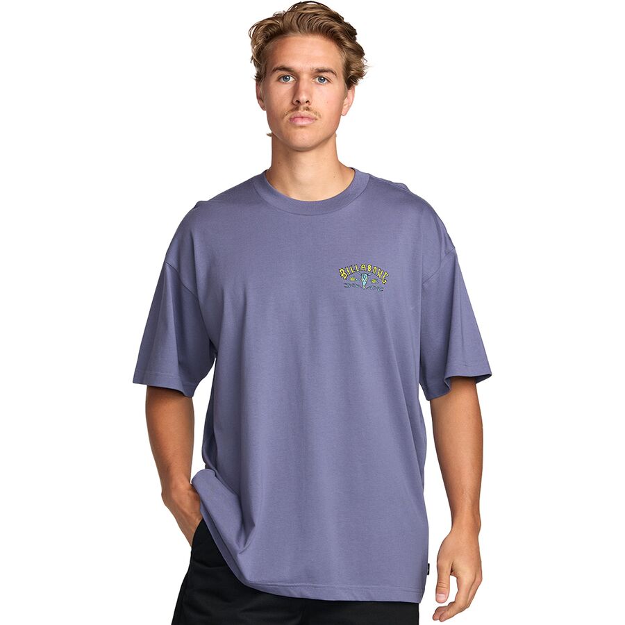 Billabong Raging Bull Regular T-Shirt - Men's Lavender