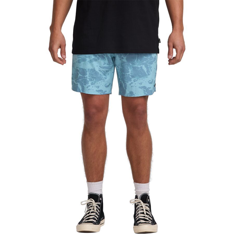 Billabong Surftrek Perf Elastic Hybrid Short - Men's Glacier Blue