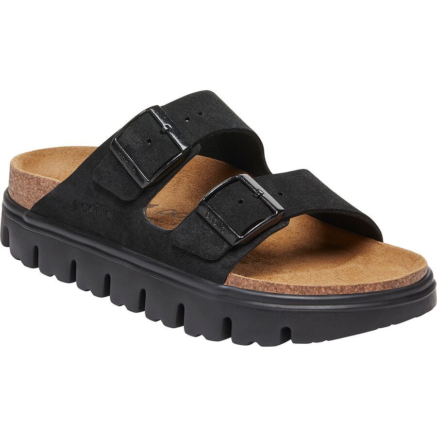 Birkenstock Arizona Chunky Suede Narrow Sandal - Women's Black Suede2