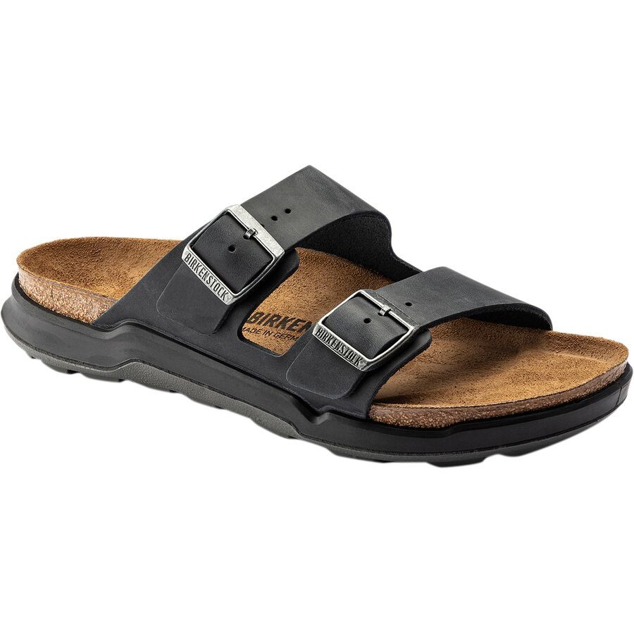 Birkenstock Arizona CT Sandal - Men's Black Oiled Leather