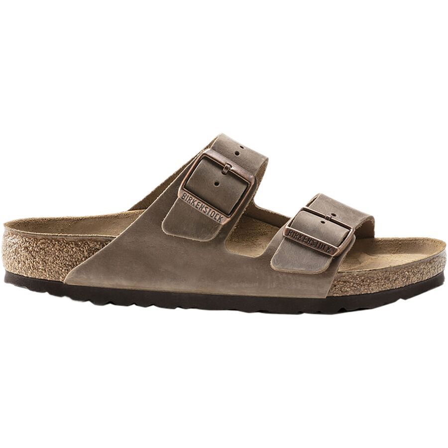 Birkenstock Arizona Leather Sandal - Men's Tobacco Oiled Leather