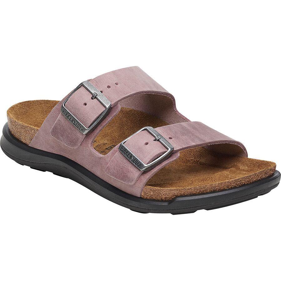 Birkenstock Arizona Rugged Sandal - Women's Lavender Oiled Gray
