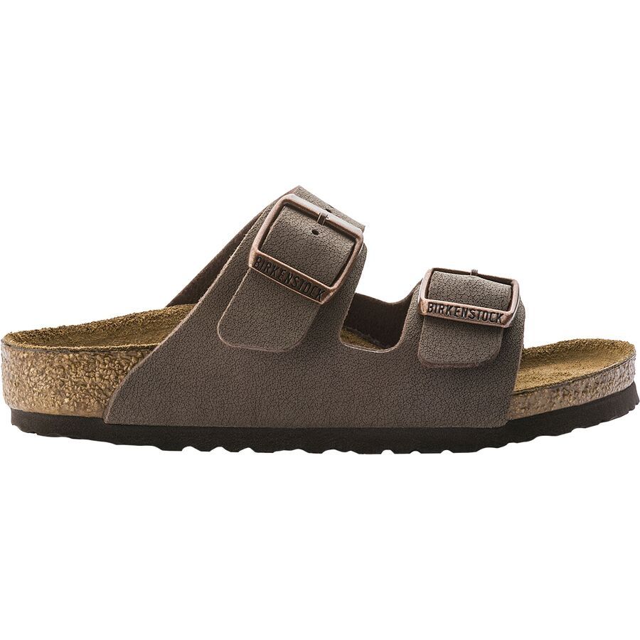 Birkenstock Arizona Sandal - Kids' Mocha Birkibuc