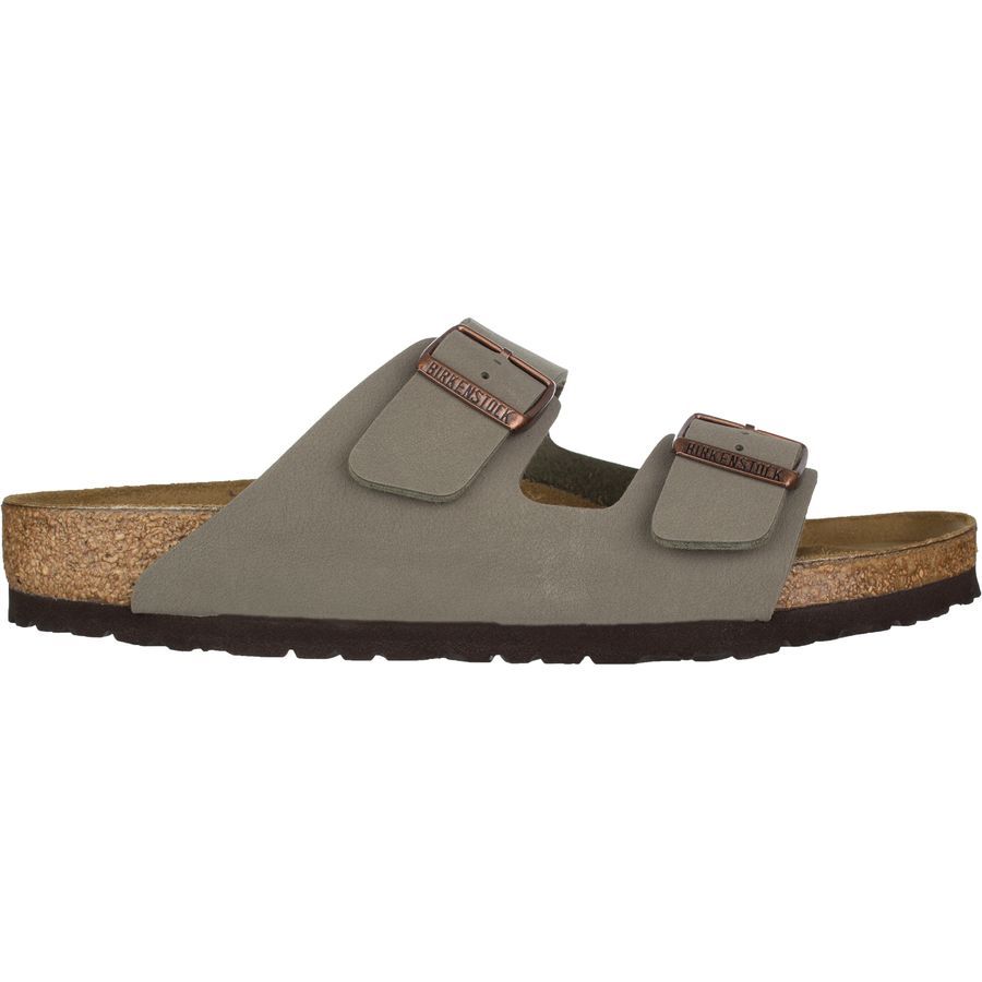 Birkenstock Arizona Sandal - Men's Stone Birkibuc