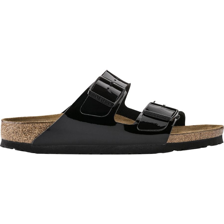 Birkenstock Arizona Sandal - Women's Patent Black Birko-Flor