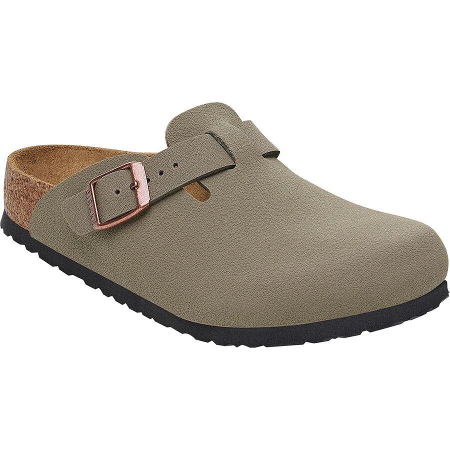 Birkenstock Boston Clog - Kids' Stone Birkibuc