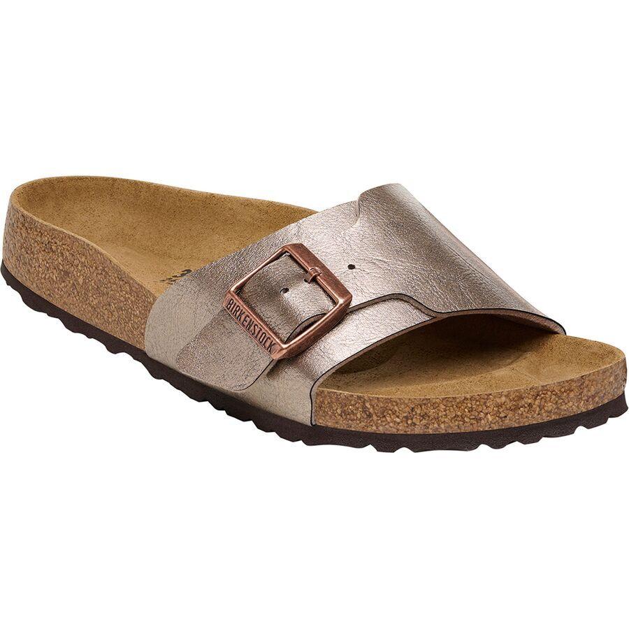 Birkenstock Catalina Narrow Sandal - Women's Graceful Taupe Birko-Flor