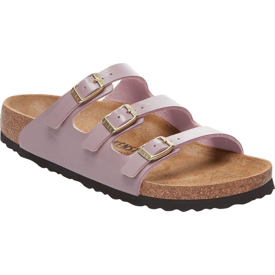 Birkenstock Florida Sandal - Women's Graceful Faded Purple Birko-Flor