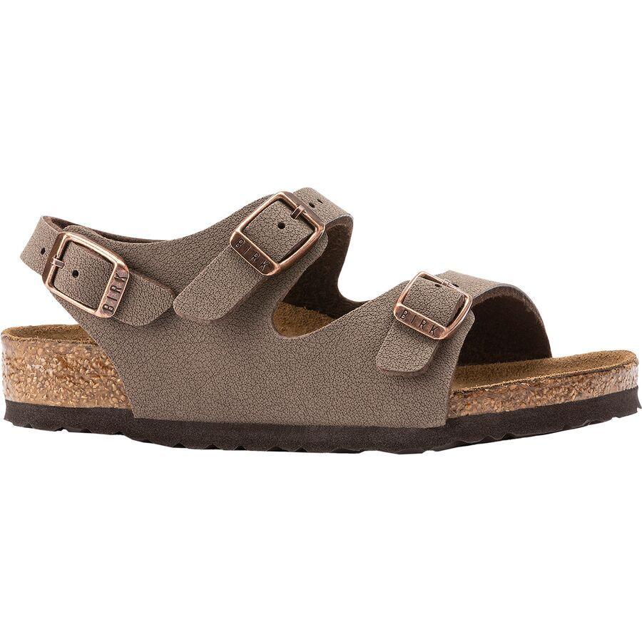 Birkenstock Roma Sandal - Kids' Mocha Birkibuc