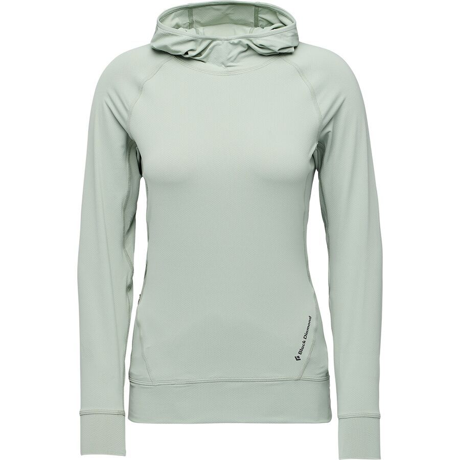 Black Diamond Alpenglow Hooded Long-Sleeve Shirt - Women's Agave