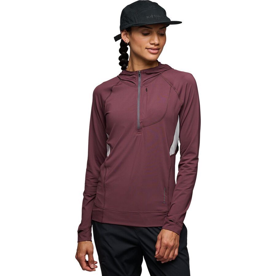 Black Diamond Alpenglow Pro Hooded Top - Women's Fig