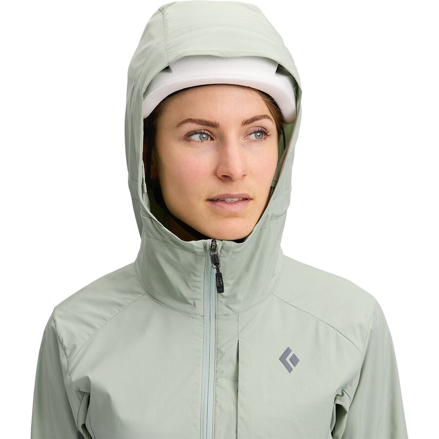 Black Diamond Alpine Start Hooded Jacket - Women's Agave