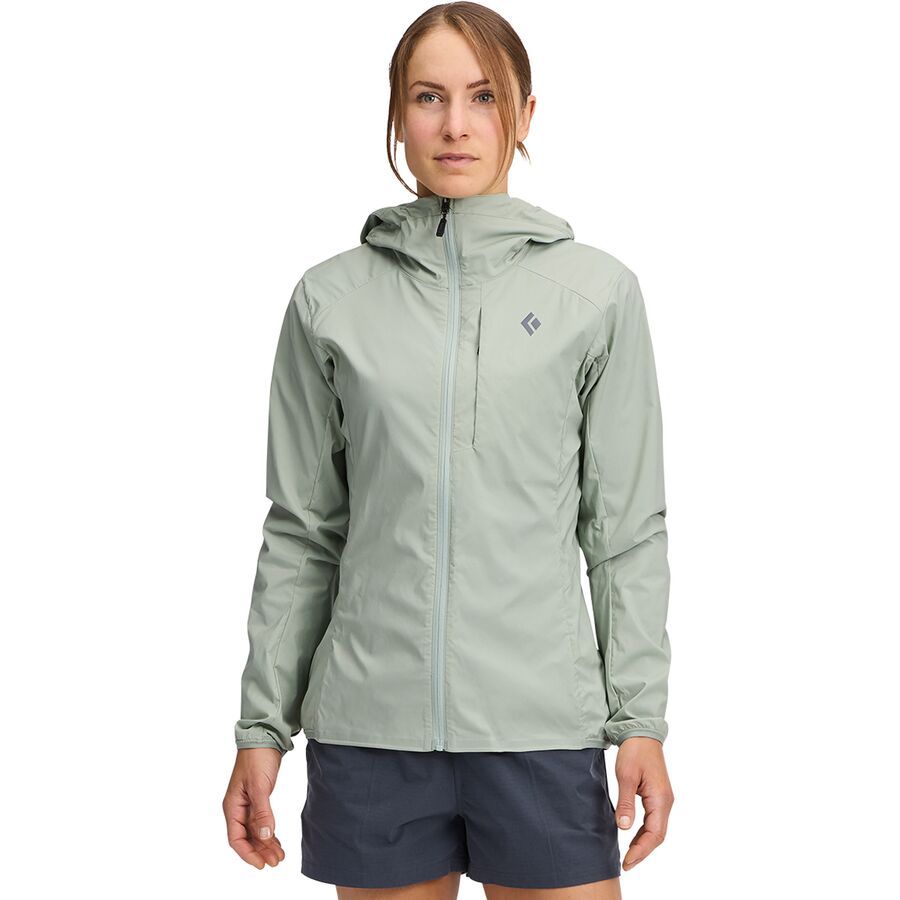 Black Diamond Alpine Start Hooded Jacket - Women's Agave