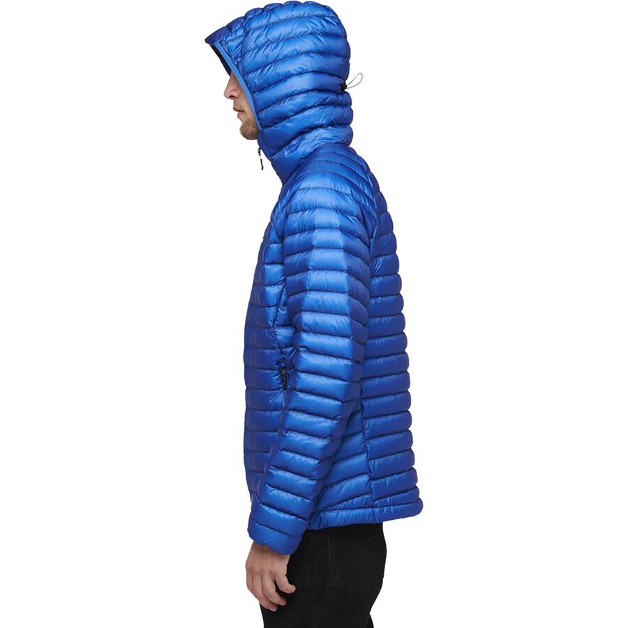 Black Diamond Approach Down Hoodie - Men's Drifter Blue