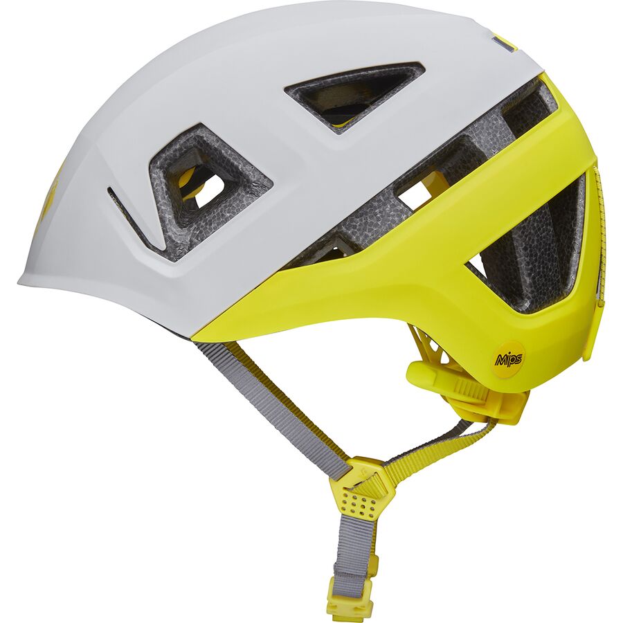 Black Diamond Capitan Mips Helmet - Kids' Alloy/Ultra Yellow