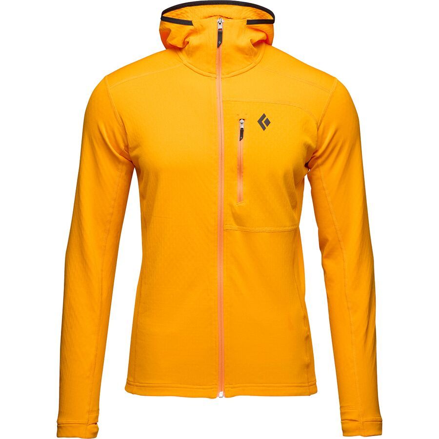 Black Diamond CoEfficient Fleece Hooded Jacket - Men's BD Orange