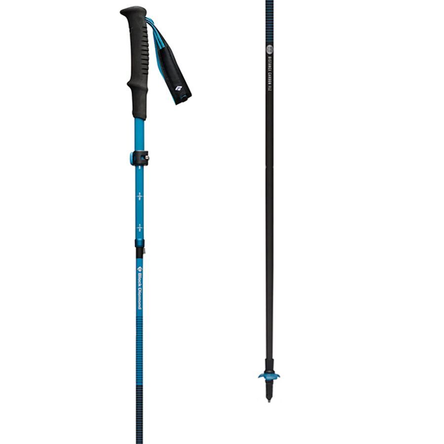 Black Diamond Distance Carbon FLZ Trekking Poles Desert Sky