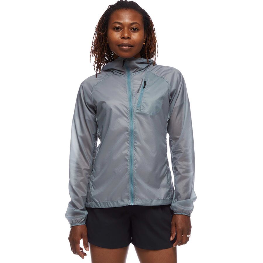 Black Diamond Distance Wind Shell - Women's Blue Ash