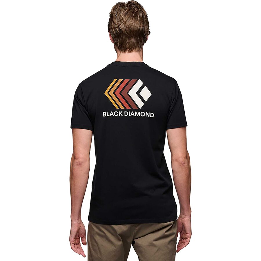 Black Diamond Faded T-Shirt - Men's Black