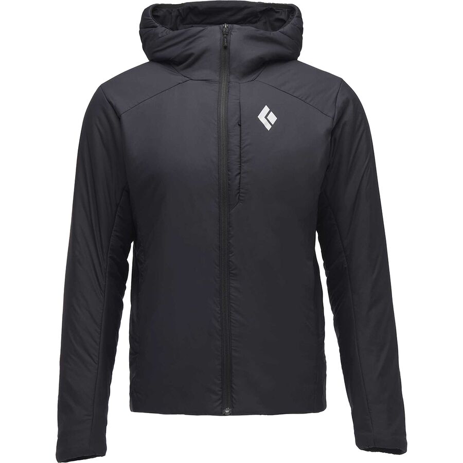 Black Diamond First Light Stretch Hooded Jacket - Men's Black