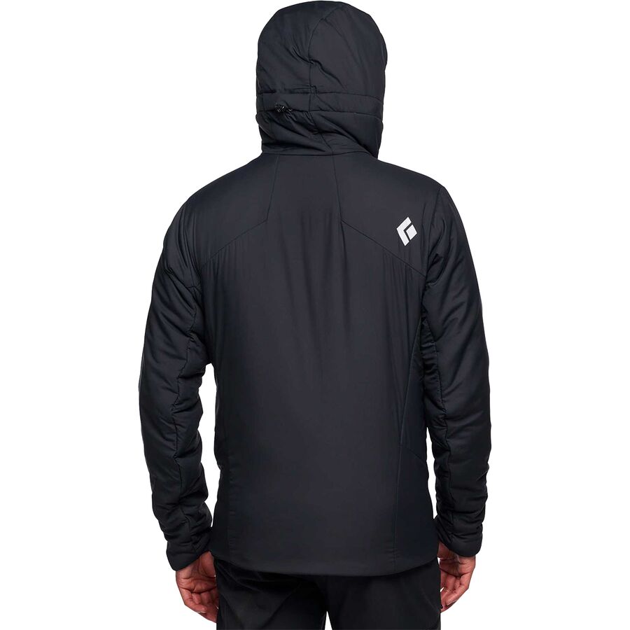 Black Diamond First Light Stretch Hooded Jacket - Men's Black