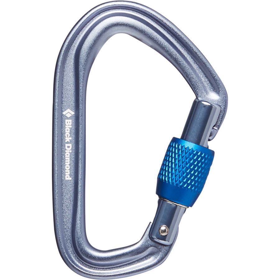 Black Diamond HotForge Screwgate Carabiner Gray