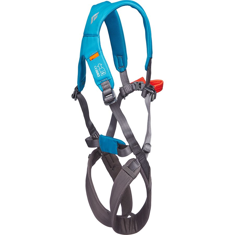Black Diamond Momentum Full Body Harness - Kids' Azul