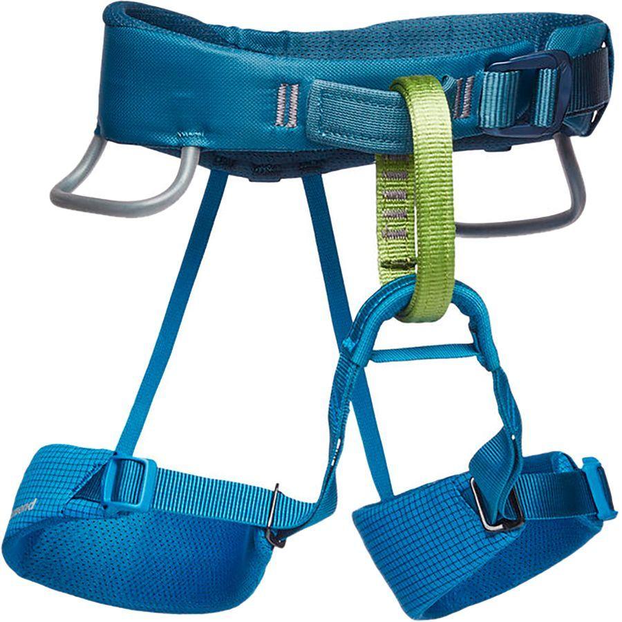 Black Diamond Momentum Harness - Kids' Kingfisher