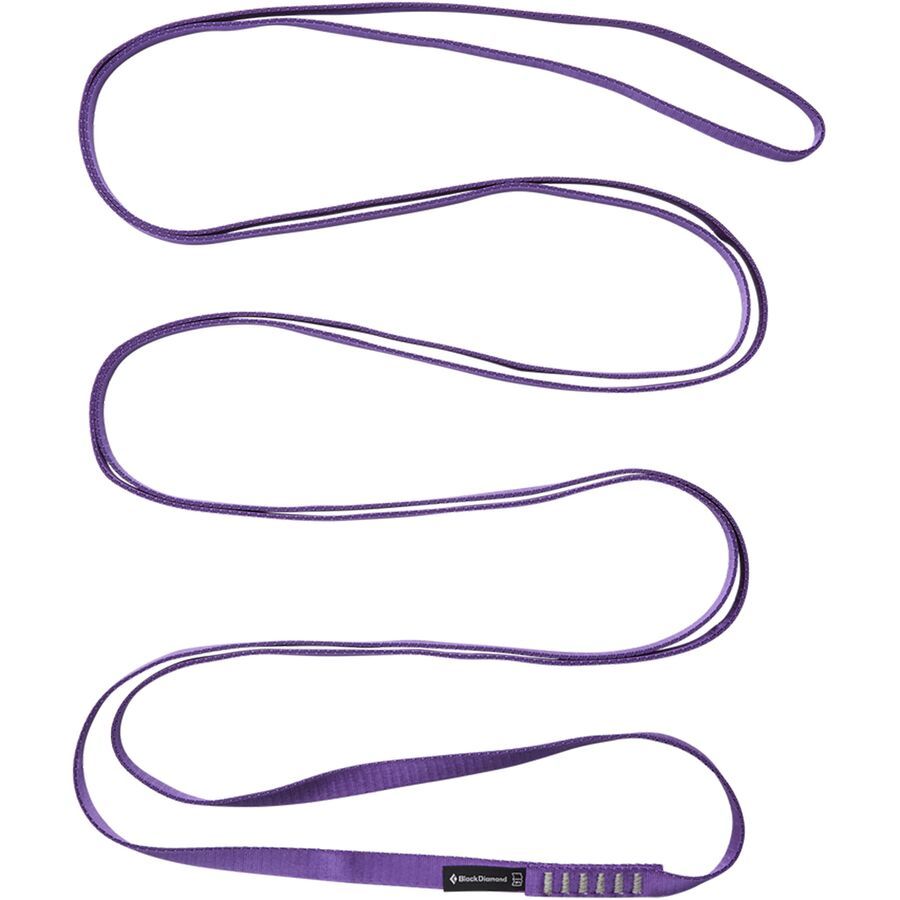 Black Diamond Nylon Sewn Runners Purple