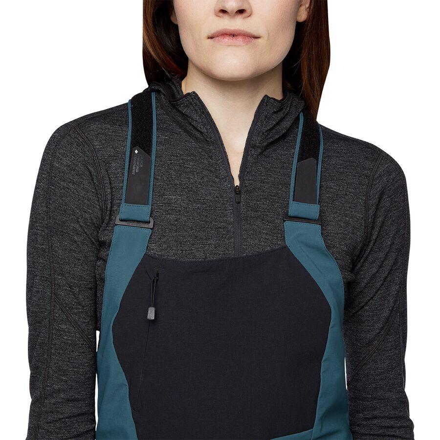 Black Diamond Recon Stretch Bib Pant - Women's Azurite