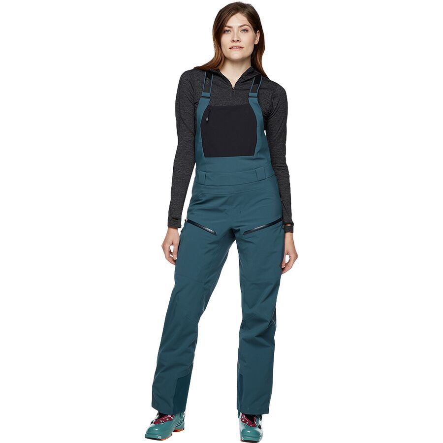 Black Diamond Recon Stretch Bib Pant - Women's Azurite