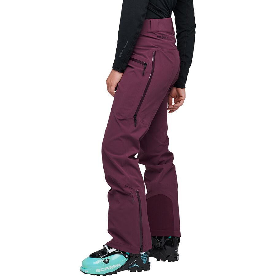 Black Diamond Recon Stretch Ski Pant - Women's Blackberry