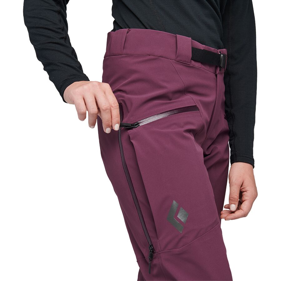 Black Diamond Recon Stretch Ski Pant - Women's Blackberry