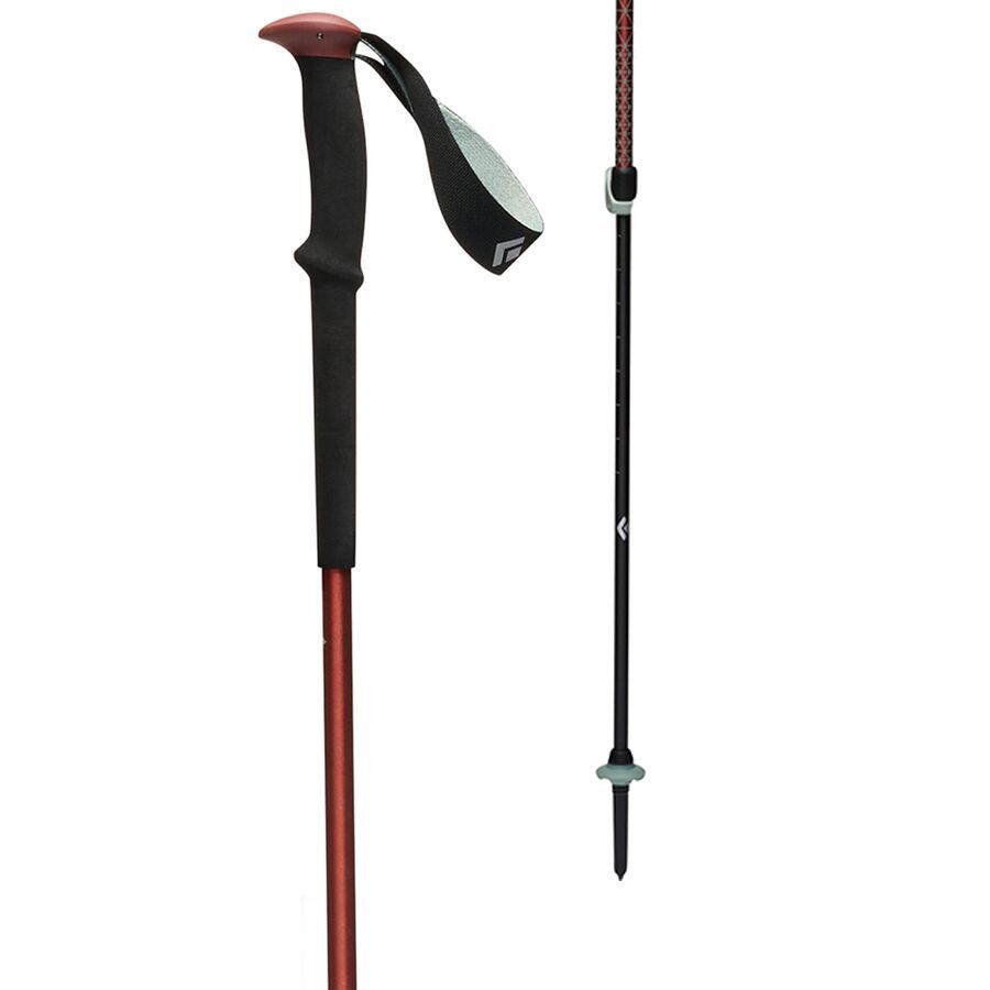 Black Diamond Trail Trekking Poles Iron Red