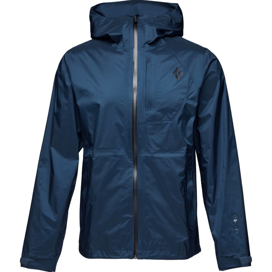 Black Diamond Treeline Rain Shell Jacket - Men's Indigo