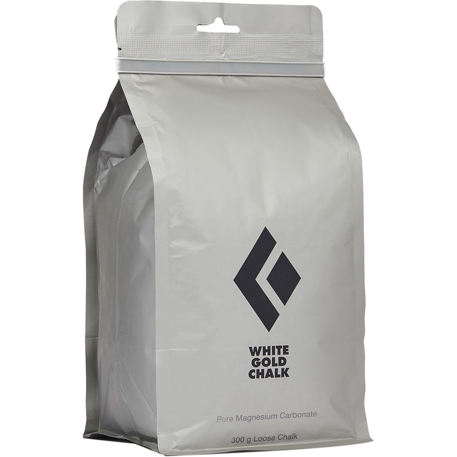 Black Diamond White Gold Uncut Pure Chalk