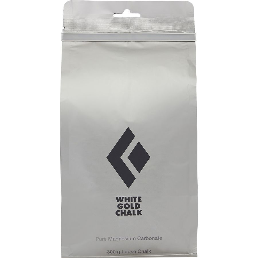 Black Diamond White Gold Uncut Pure Chalk