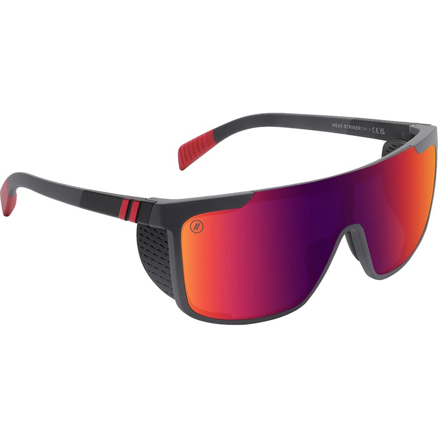 Blenders Eyewear Active SciFi Polarized Sunglasses Heat Striker