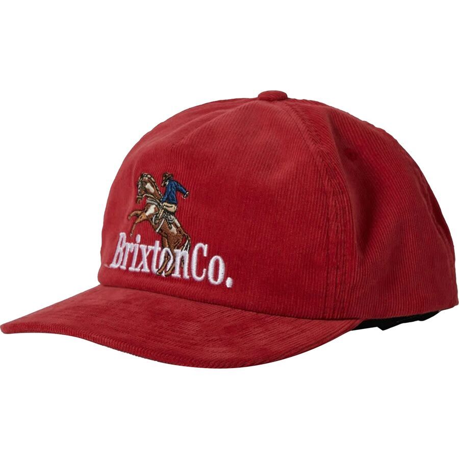Brixton Inwood MP Snapback Hat - Men's Red