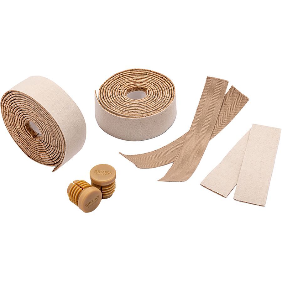 Brooks England Cotton Cork Bar Tape Natural